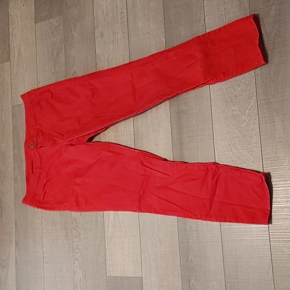 ๐ 3/$20๐ American Eagle Stretch Jeggings in Red US 14 - Picture 10 of 12